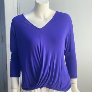 Purple Gilli 3/4 Sleeve Blouse